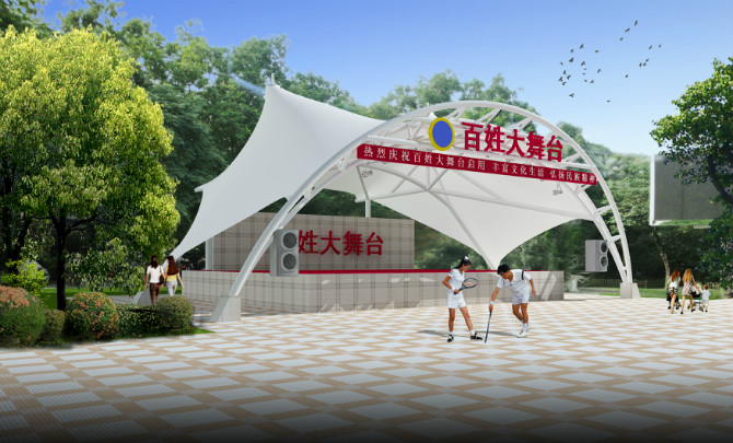 舞台膜结构